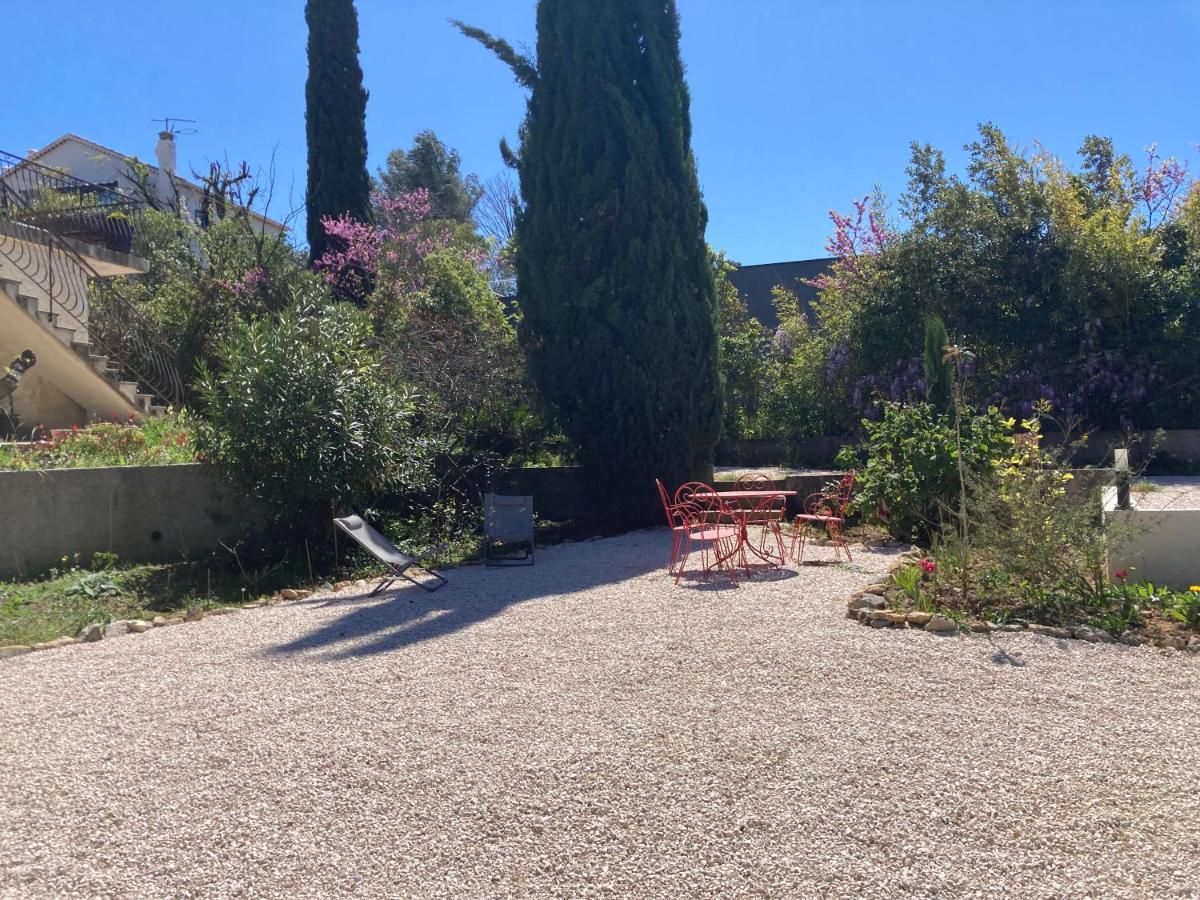 Haut De Villa Avec Terrasse Privative Jardin Et Parking Tout Pres Des Plages Тулон Екстериор снимка